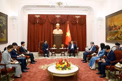 Party General Secretary, State President receives outgoing Korean Ambassador