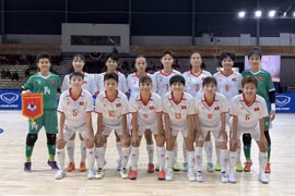 Vietnam women’s futsal team (Photo: VFF)