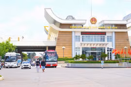 Moc Bai International Border Gate (Photo: VNA)