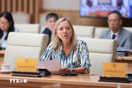 Mariam J. Sherman, World Bank Division Director for Vietnam, Cambodia, and Laos (Photo: VNA)