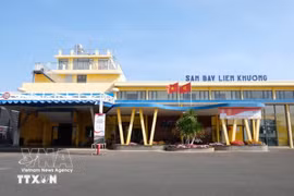 Lien Khuong International Airport in the central province of Lam Dong (Photo: VNA)
