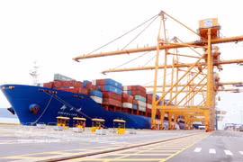 A view of Hai Phong Port (Photo: VNA)