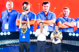 Portugal win the championship at the 2026 Da Nang International Fireworks Festival (DIFF) (Photo: VNA)