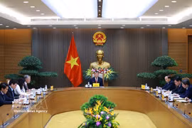 Prime Minister Le Minh Hung on August 28 holds phone talks with German Chancellor Friedrich Merz. (Photo: VNA)