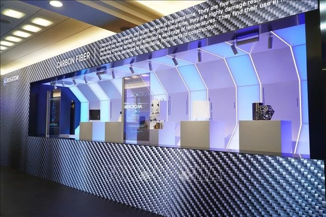 Rosatom booth at the Moscow Future Technologies Forum 2025. (Photo: VNA)