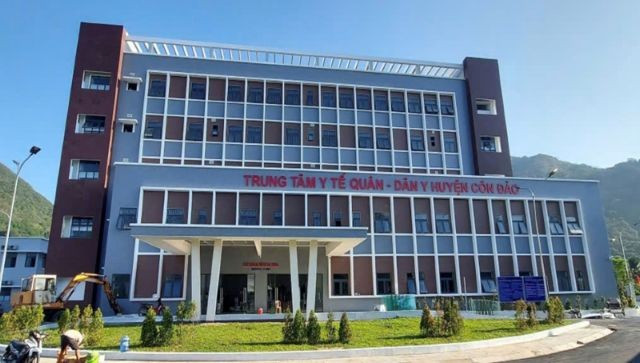 Con Dao Military-Civilian Medical Centre on Con Dao Island. (Photo: HCM City Department of Health)