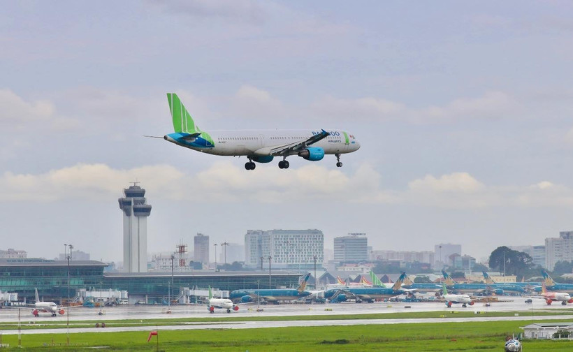 Bamboo Airways leads in on-time performance during Tet (Photo: VNA)