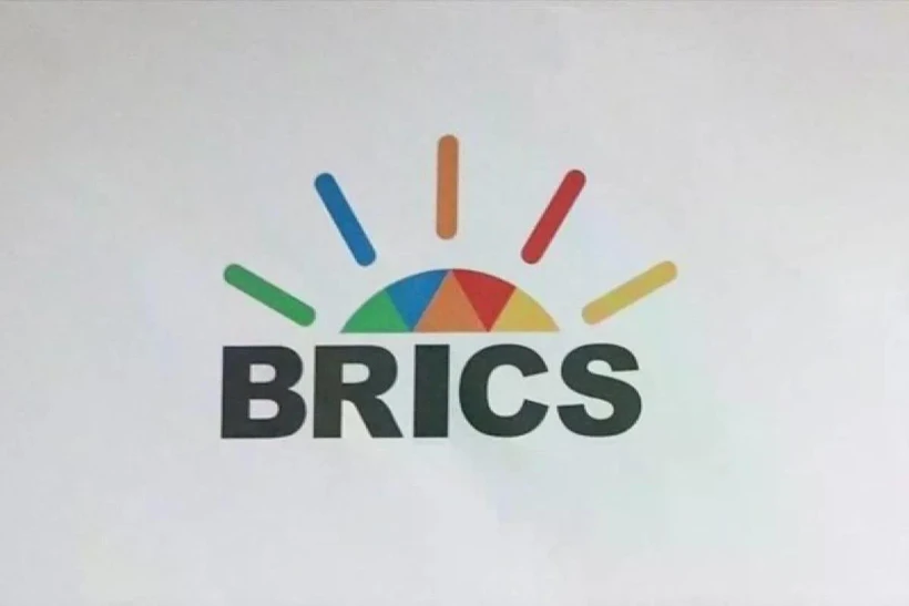 BRICS logo. (Photo: ANTARA/HO-infobrics.org/nbl)