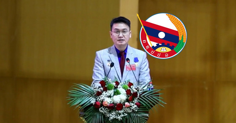 Secretary of the Central Committee of the Lao People’s Revolutionary Youth Union (LPRYU) Thongly Sisoulith (Photo credit: Lao Youth Mass Media)