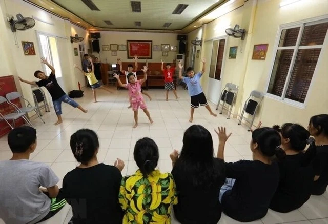 Children at an orphanage. (Photo: VNA)