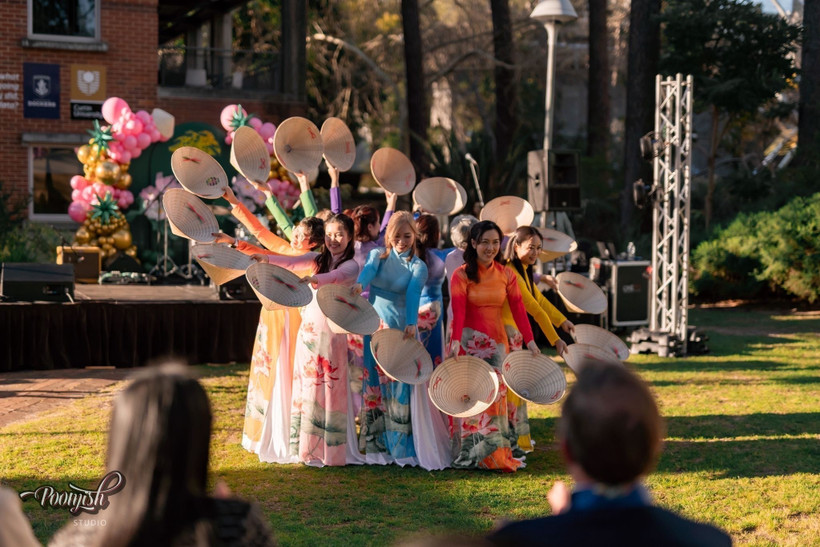 An art performance at Vietnam Odyssea (Photo: VNA)