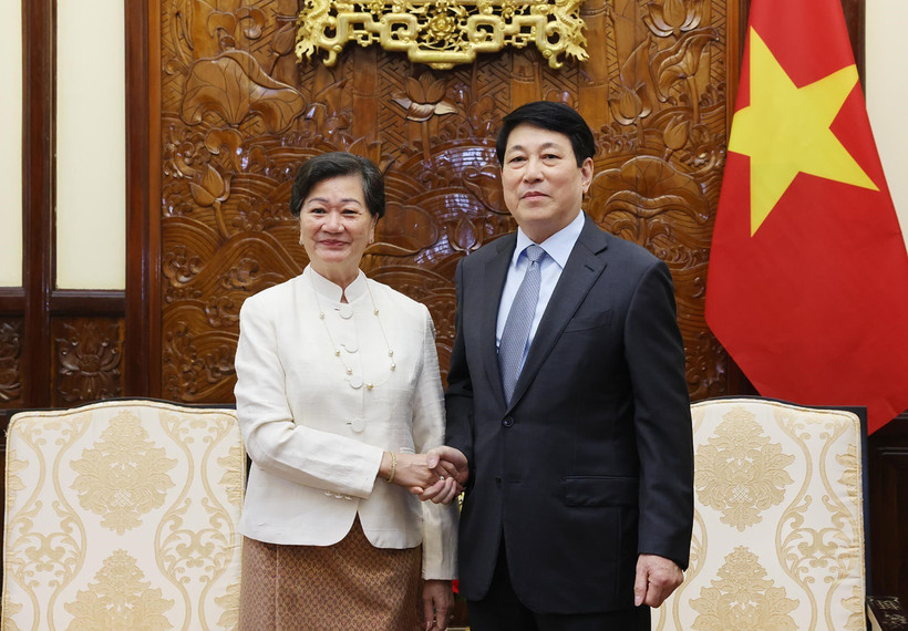 State President Luong Cuong receives outgoing Cambodian Ambassador to Vietnam Chea Kimtha in Hanoi on December 29, 2025. (Photo: VNA)