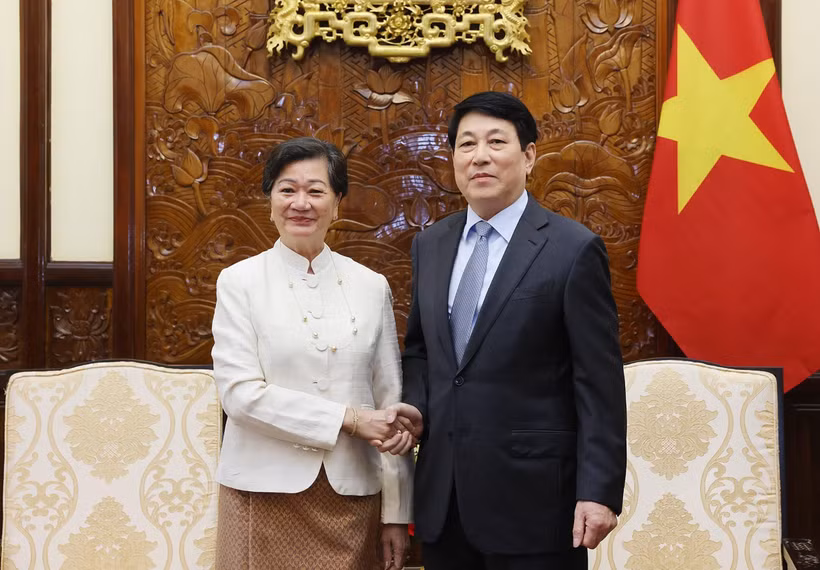 State President Luong Cuong receives outgoing Cambodian Ambassador to Vietnam Chea Kimtha in Hanoi on December 29, 2025. (Photo: VNA)