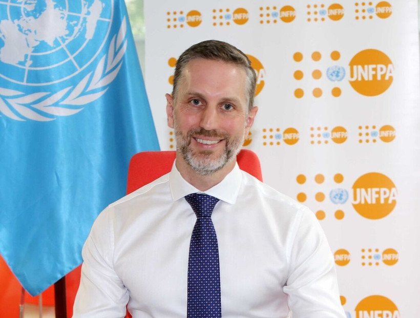 UNFPA Representative in Vietnam Matt Jackson (Photo: UNFPA Vietnam)
