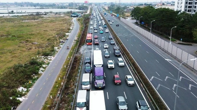 Traffic accidents drop by over 36% during Tet holiday. (Photo: VNA)