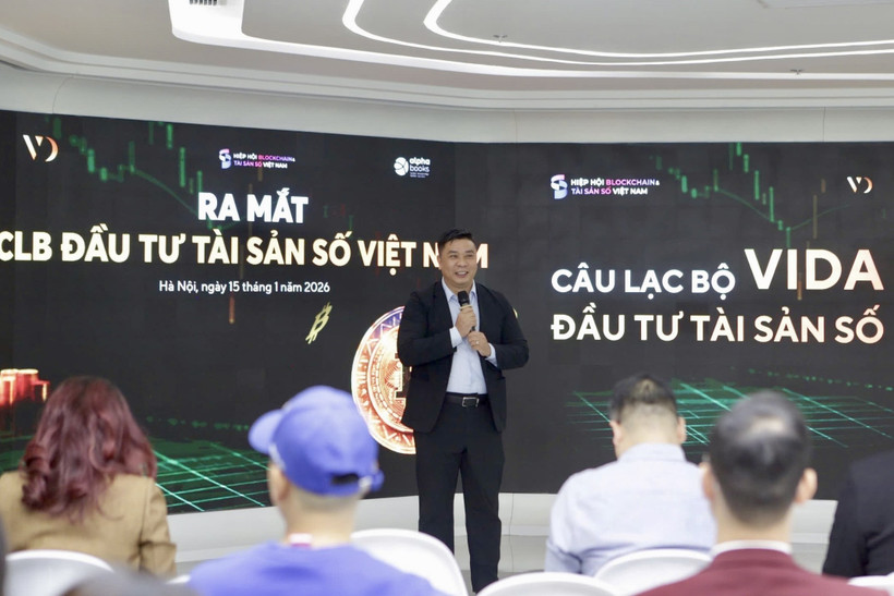 At the launch of the Vietnam Digital Asset Investors Community on January 15 (Photo: VNA)