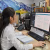 A company in Da Nang operates a customer relationship management system supported by AI chatbots. (Photo: VNA)