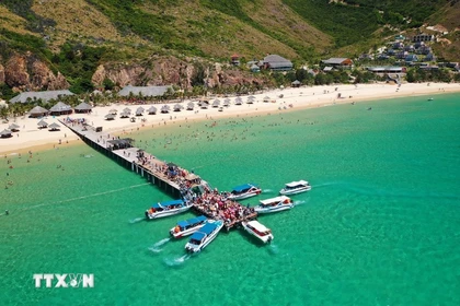 Ky Co tourism area in Quy Nhon (Photo: VNA)