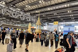 Passengers at Suvarnabhumi Airport of Thailand (Illustrative photo: VNA)