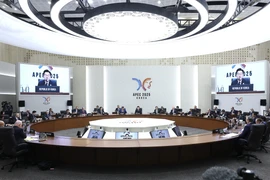 A view of the APEC Economic Leaders’ Meeting in Gyeongju city, the RoK (Photo: VNA)