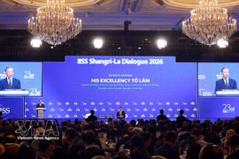 General Secretary of the Communist Party of Vietnam Central Committee and President of Vietnam To Lam delivers the keynote address and fields questions from participants at the 23rd Shangri-La Dialogue on May 29. (Photo: VNA)