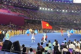 The closing ceremony of the 2023 Asian Para Games. (Photo: VNA) 