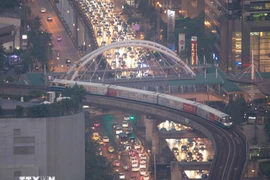 A street in Bangkok, Thailand (Photo: Xinhua/VNA)
