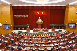 The opening session of the 13th Party Central Committee's meeting in Hanoi on January 23 (Photo: VNA)