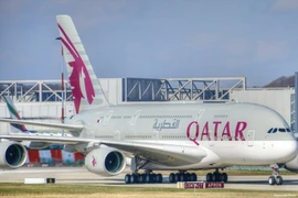 An aircraft of Qatar Airways (Photo published by VNA)