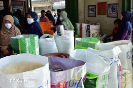 A rice store in Narathiwat province of Thailand (Photo: AFP/VNA)