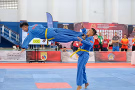Vietnamese martial artists compete in the World Vovinam Championship 2025. ̣Photo: tienphong.vn)