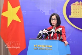 Spokesperson of the Vietnamese Ministry of Foreign Affairs Pham Thu Hang (Photo: VNA)