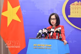 Spokesperson of the Vietnamese Ministry of Foreign Affairs Pham Thu Hang (Photo: VNA)
