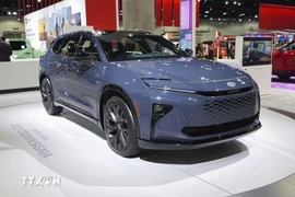 A model of Toyota (Illustrative photo: Kyodo/VNA)