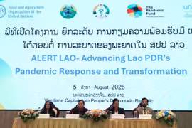  Laos launches project to strengthen pandemic preparedness