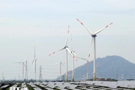 A wind farm in Khanh Hoa province (Photo: VNA)