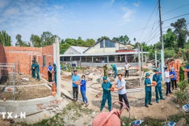 As many as 334,234 houses have been newly built or repaired and upgraded nationwide. (Photo: VNA)