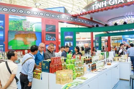 Specialities of Gia Lai province are showcased at the Autumn Fair 2025. (Photo: VNA)