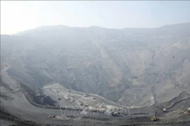 A coal mine of the Deo Nai – Coc Sau Coal JSC, a member of Vinacomin, in Quang Ninh province (Photo: VNA)
