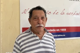 Journalist Roberto Molina of Cuba’s Prensa Latina news agency (Photo: VNA)