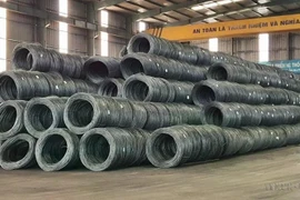 A factory of the Viet Duc Steel JSC in Vinh Phuc province (Photo: VNA)