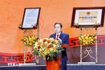 National Assembly Chairman Tran Thanh Man speaks at the ceremony in Bac Ninh. (Photo: VNA)