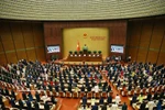 The opening ceremony of the first session of the newly-elected 16th National Assembly. (Photo: VNA)