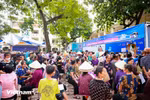 Elderly residents in Hanoi’s islet commune receive free medical check-ups