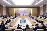 Prime Minister Pham Minh Chinh chairs an online conference to review economic diplomacy in 2025 and outline tasks for 2026 on January 10. (Photo: VNA)