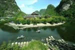 A boat wharf at Trang An Scenic Landscape Complex (Photo: VNA)