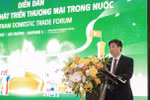 Deputy Director of the Agency for Domestic Market Surveillance and Development Bui Nguyen Anh Tuan speaks at the Vietnam Domestic Trade Forum. (Photo: VNA)
