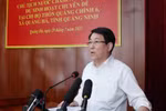 State President Luong Cuong speaks at the thematic meeting of the Party cell of Quang Chinh 6 hamlet. (Photo: VNA)