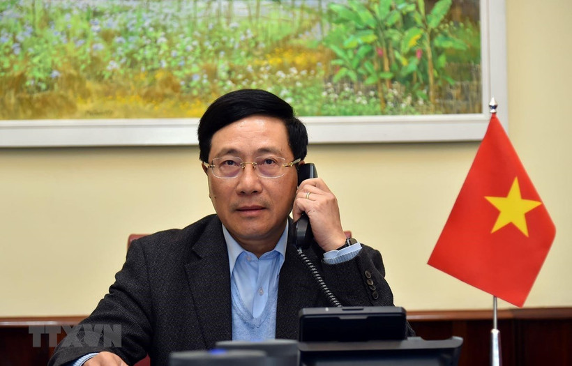Deputy Prime Minister and Foreign Minister Pham Binh Minh (Source: VNA)