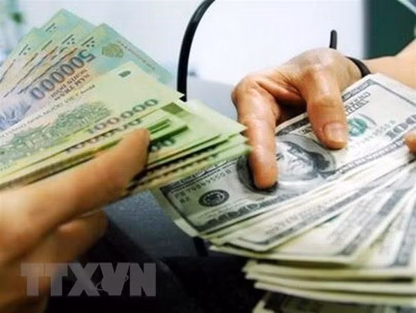 Reference exchange rate down on July 11 (Photo: VNA)